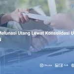 Berjabat tangan sambil menyerahkan uang
