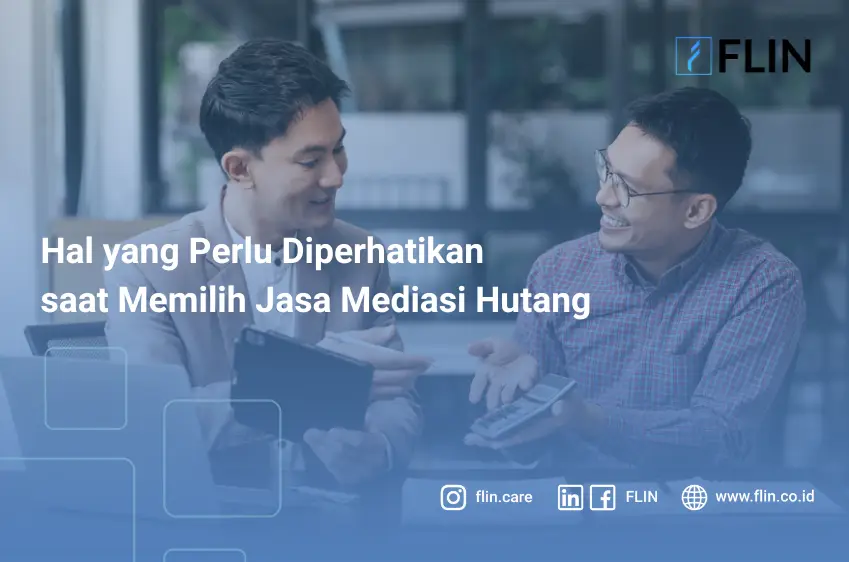 Tim mediasi dan klien untuk menghitung informasi keuangan