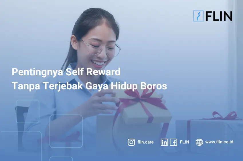 Ilustrasi orang melakukan self reward