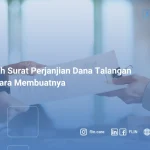 Contoh Surat Perjanjian Dana Talangan dan Cara Membuatnya