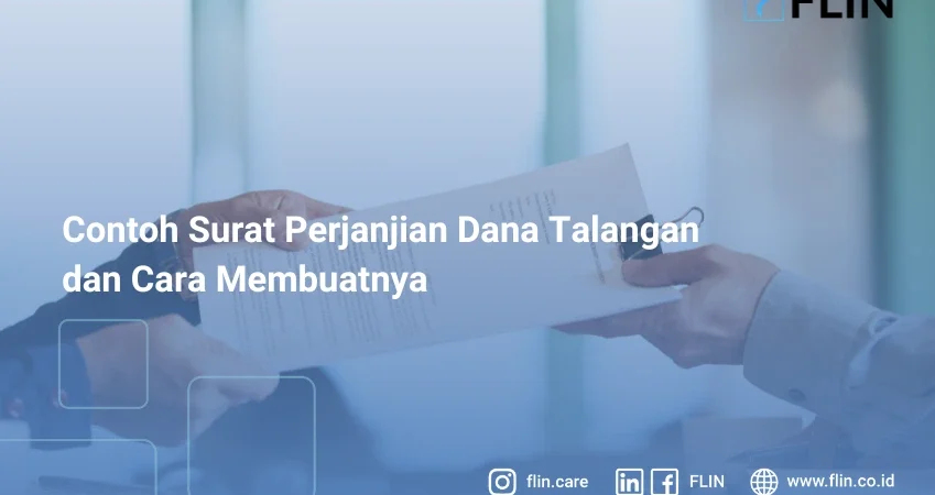 Contoh Surat Perjanjian Dana Talangan dan Cara Membuatnya